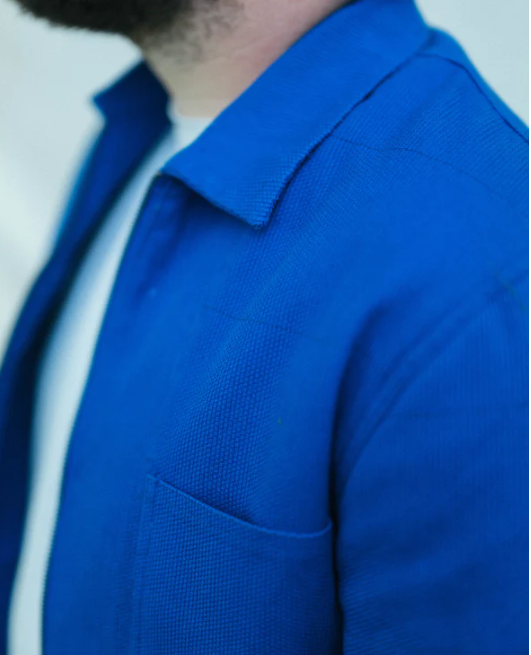 Le bleu de travail et KEIKO-GI