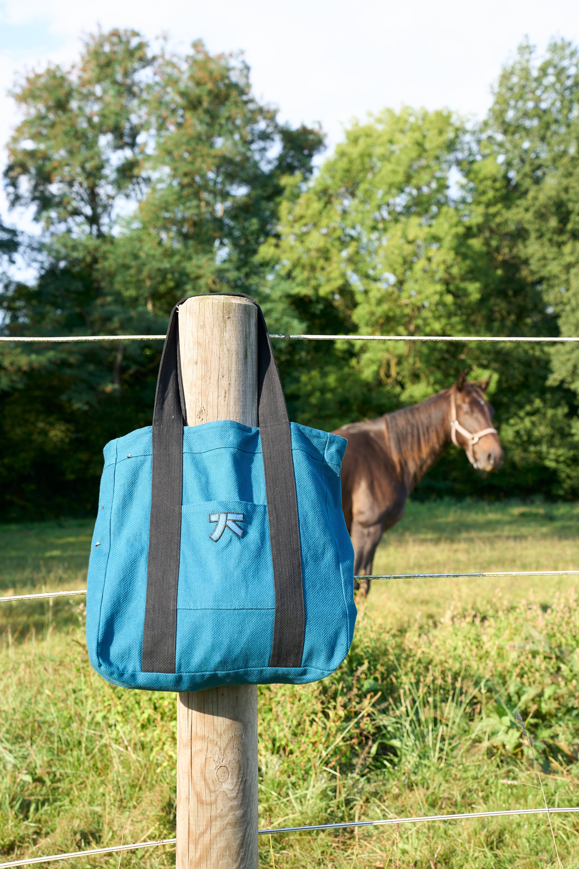 Tote bag en toile de kimono Contrôle