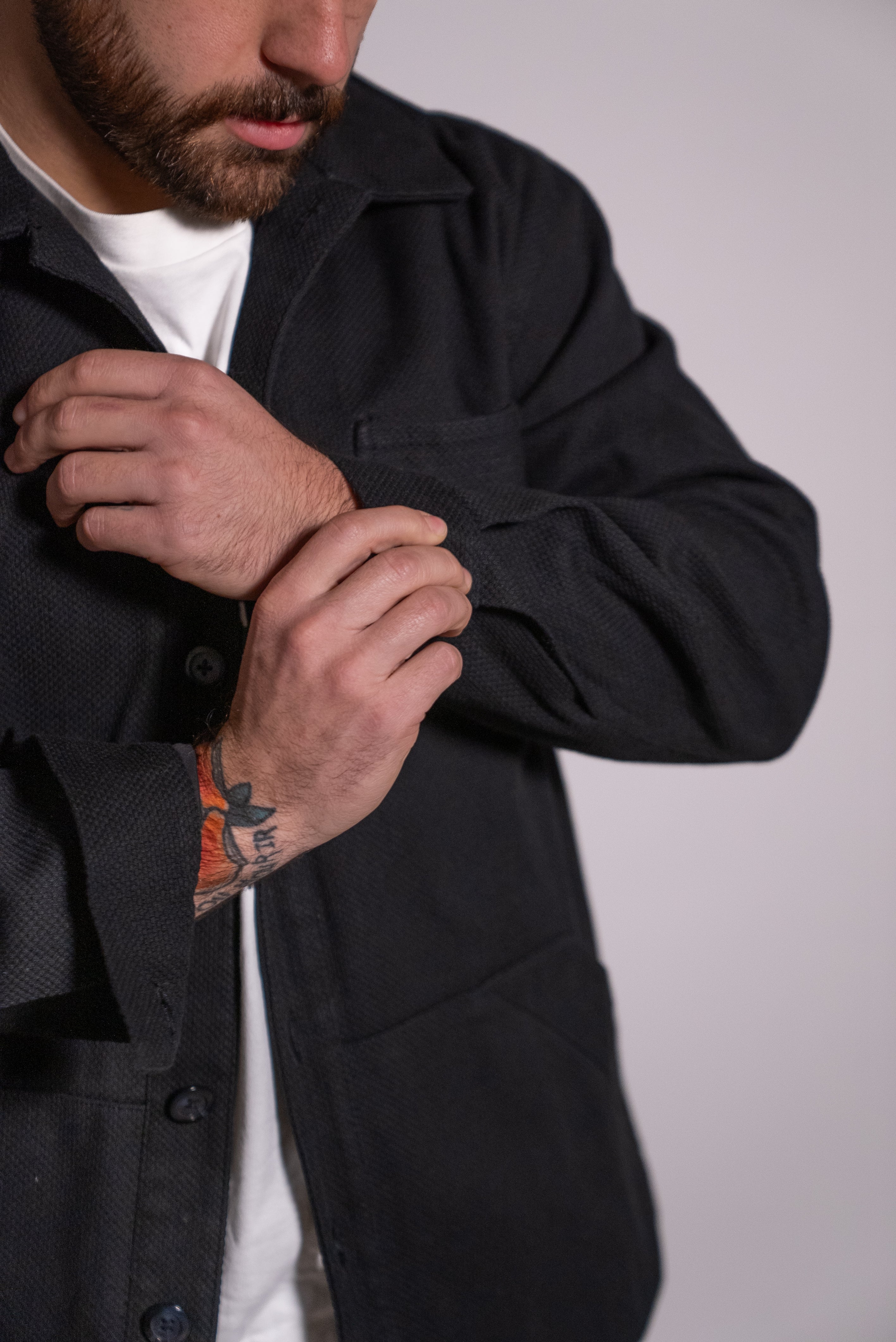 Surchemise sincérité noire