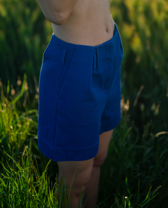 Short Politesse bleu