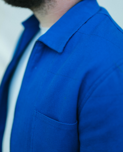 Veste en toile de kimono détail