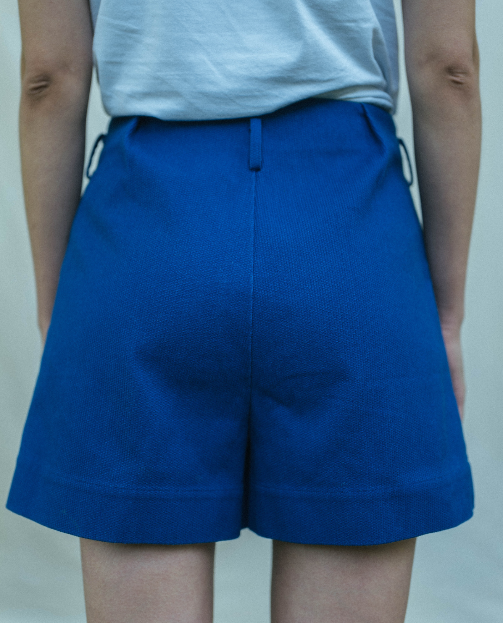 Short Keiko-Gi bleu de dos