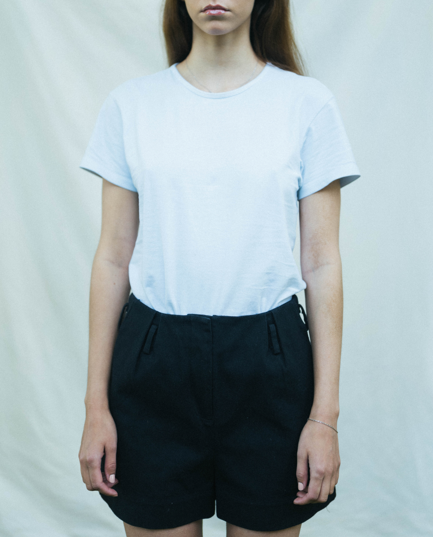 Short Keiko-Gi noir avec t shirt blanc