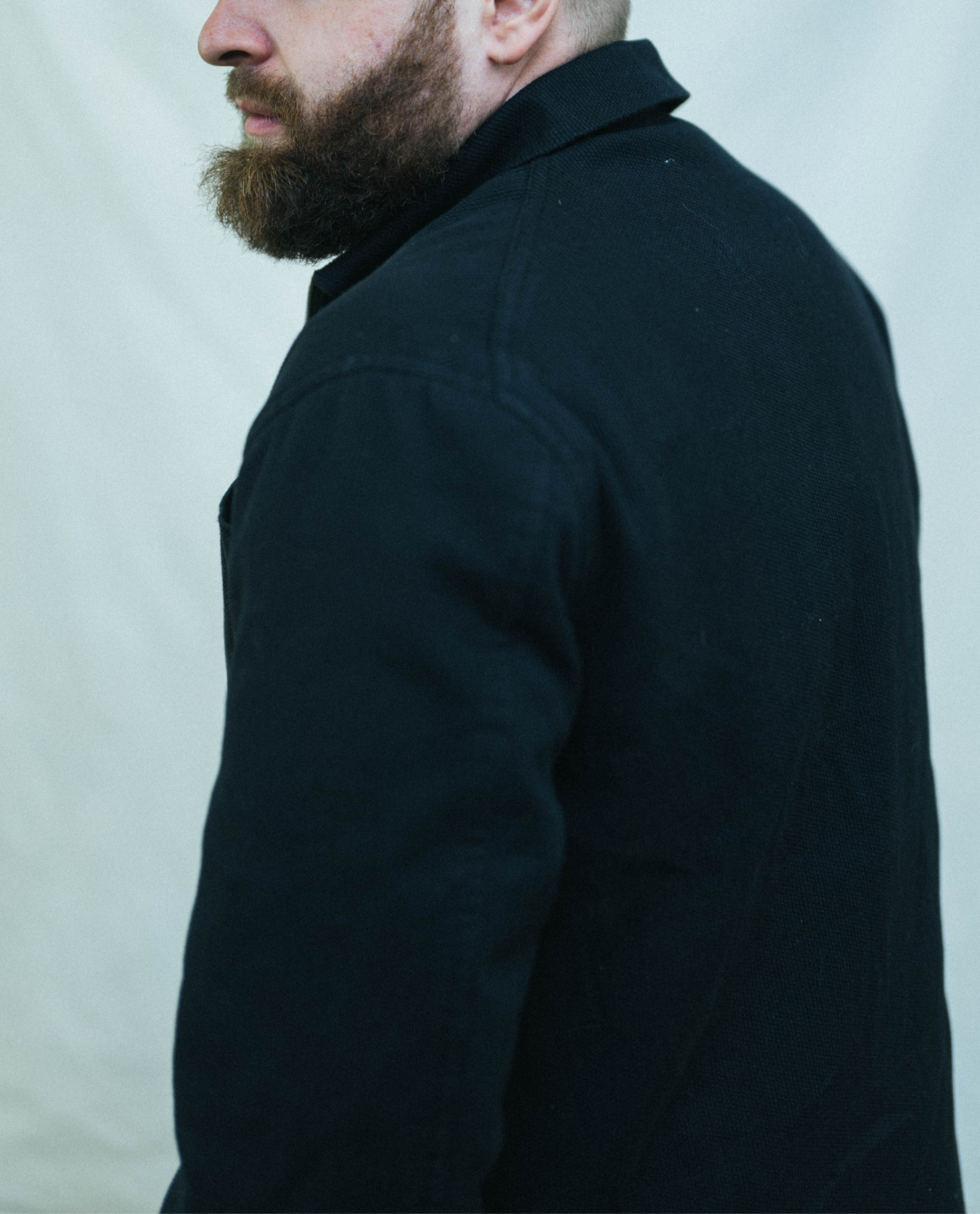 Veste fidélité noir côté